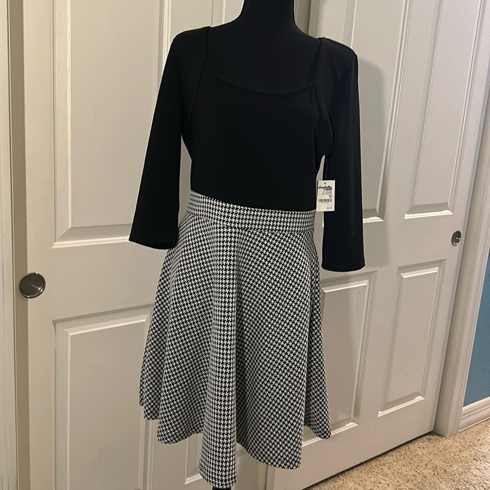 Charlotte Russe Houndstooth print dress